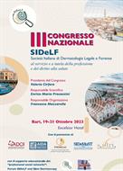 III CONGRESSO NAZIONALE SIDELF - BARI, 19-21 OTTOBRE 2023 - EXCELSIOR HOTEL